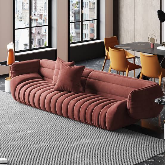 Nordic Velvet Sofa
